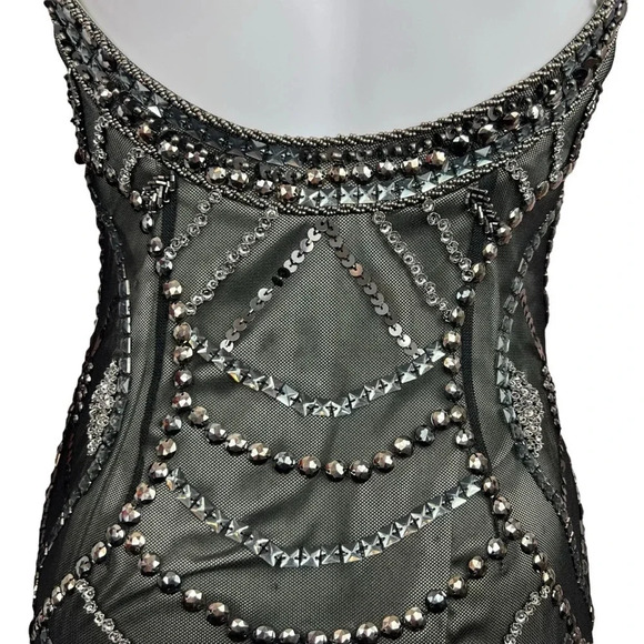 NWT Carlos Miele Embellished Silk Gown - Picture 14 of 16